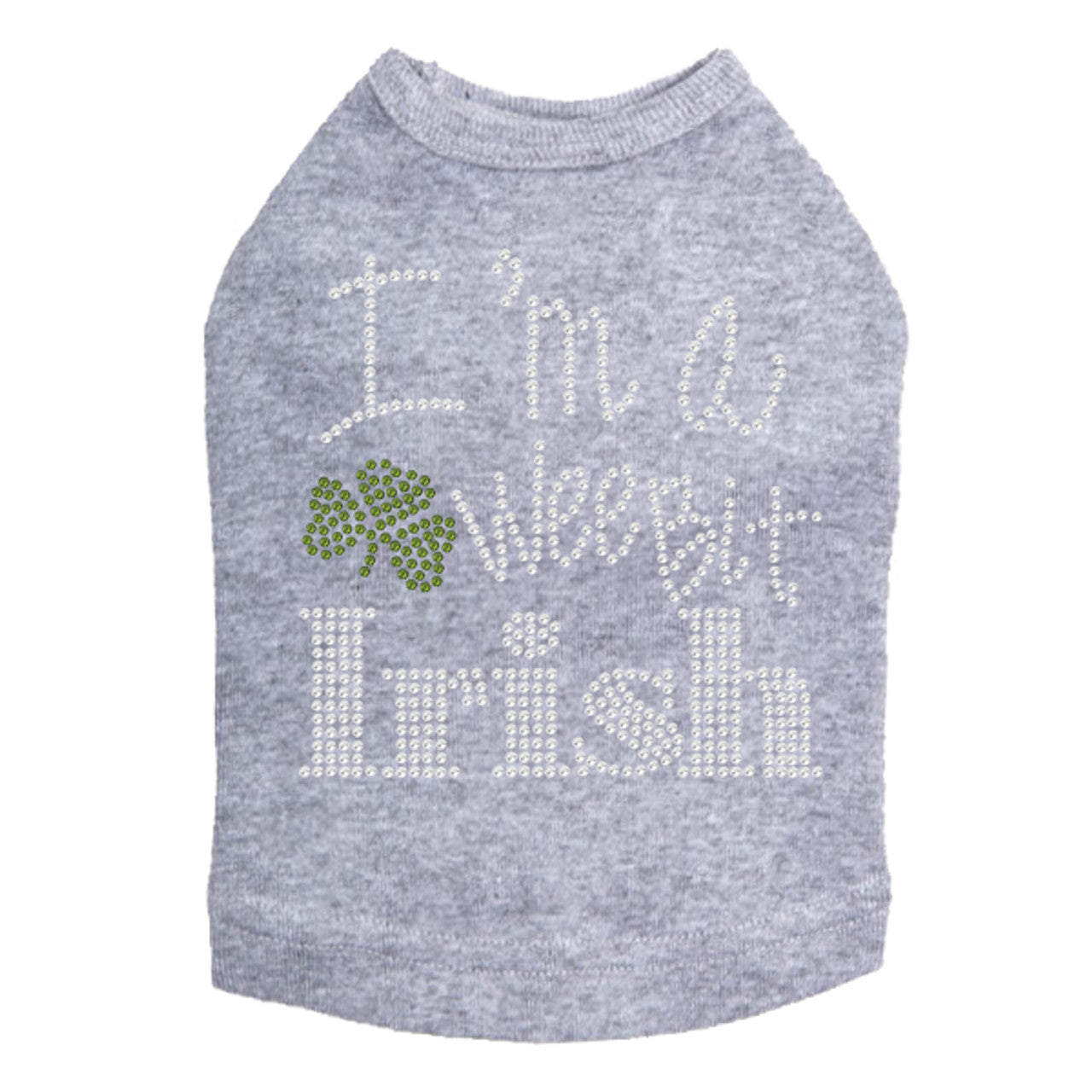 Im a Wee Bit Irish - Dog Tank