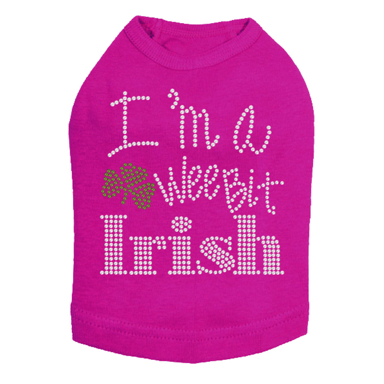 Im a Wee Bit Irish - Dog Tank