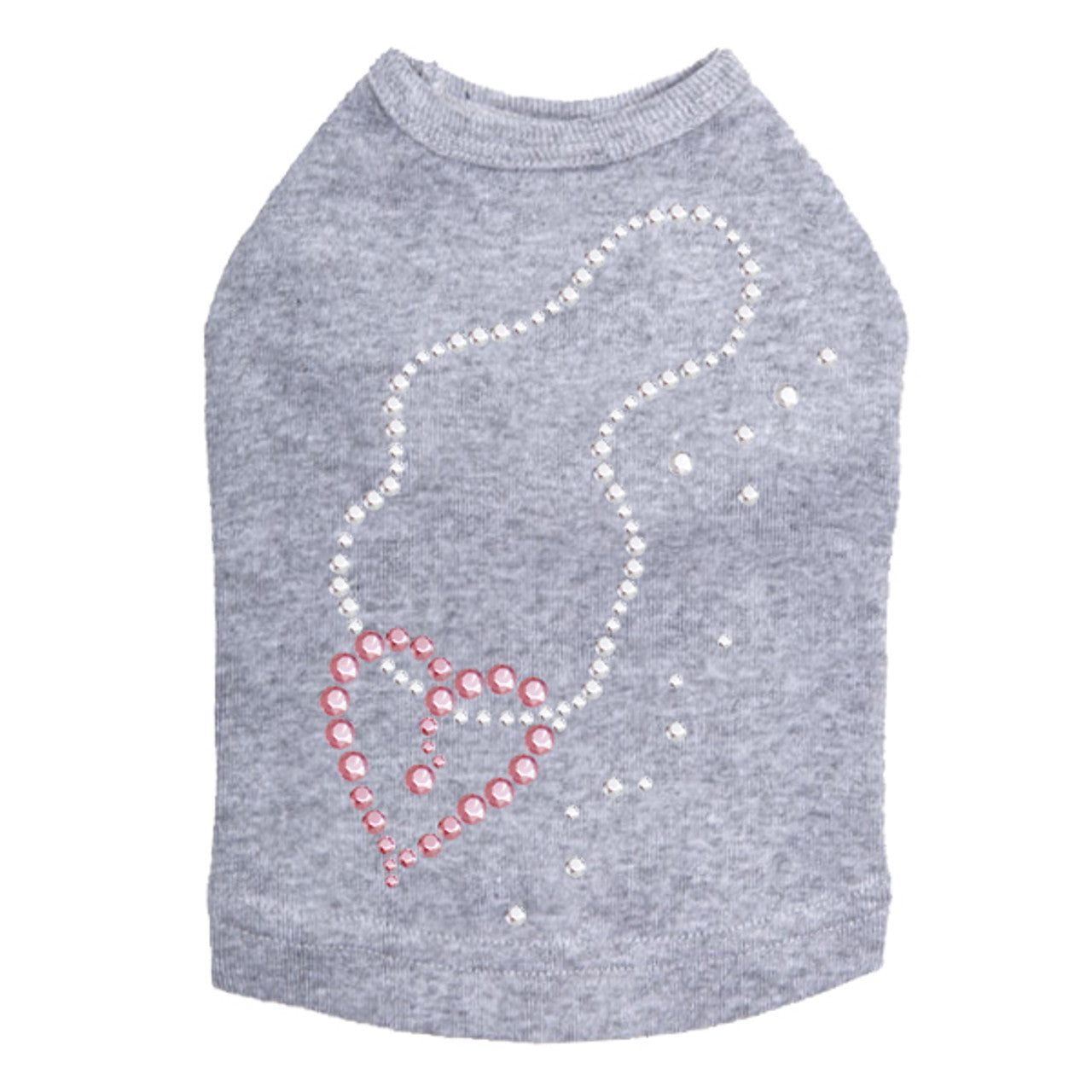 Heart Necklace - Dog Tank