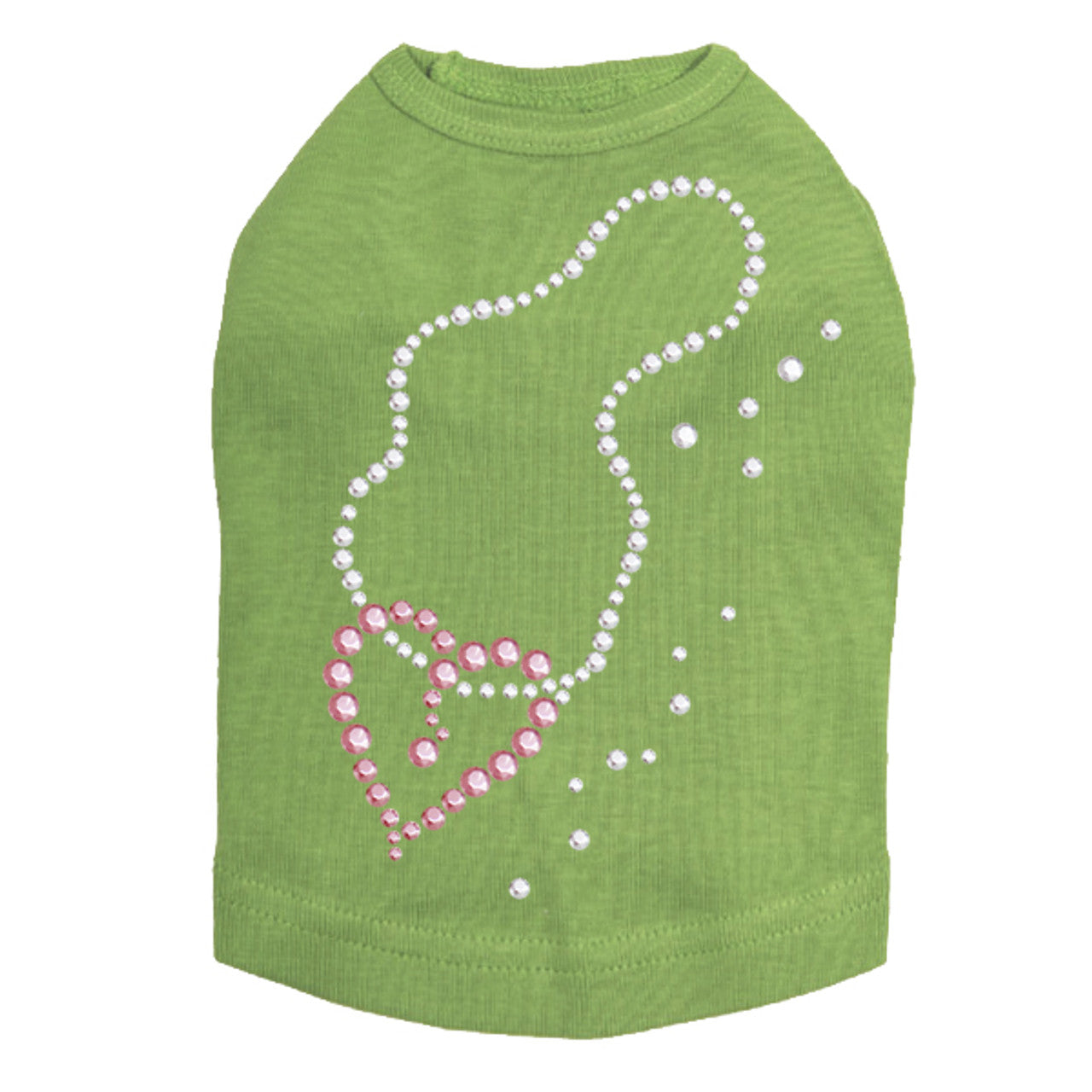 Heart Necklace - Dog Tank