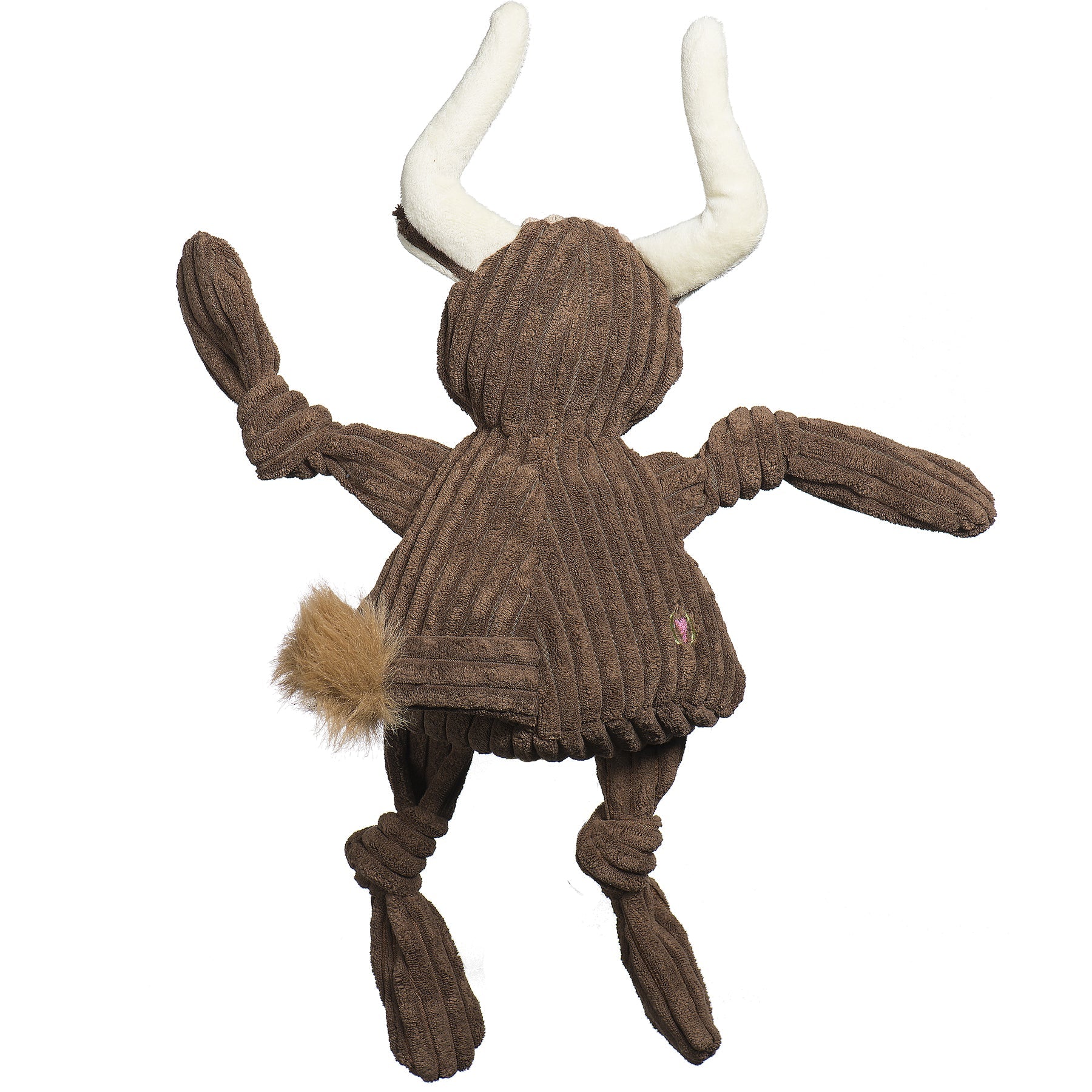 Texas Longhorn Knottie Plush Dog Toy