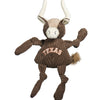 Texas Longhorn Knottie Plush Dog Toy