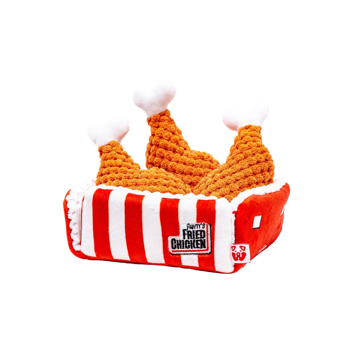 Pawty Fried Chicken Interactive Snuffle Dog Toy