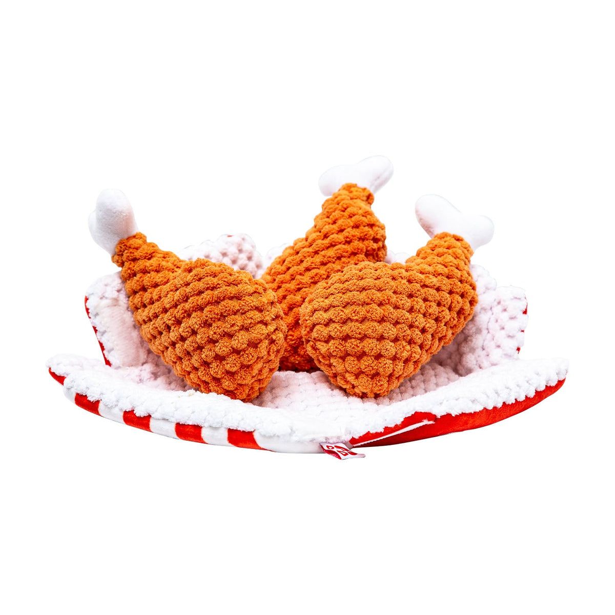 Pawty Fried Chicken Interactive Snuffle Dog Toy