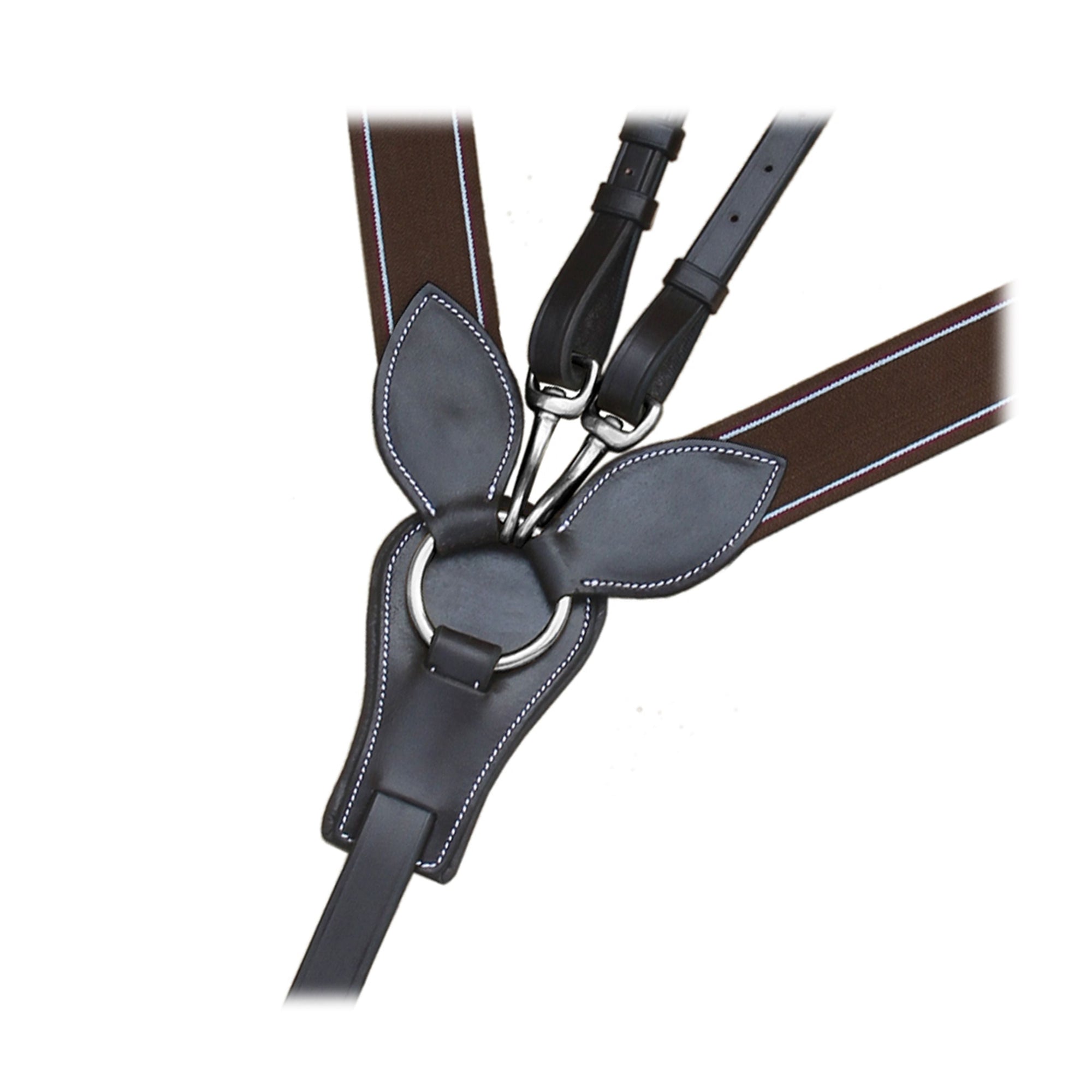 ExionPro Wide Elastic 3 Point Breastplate - Matching Elastic - HT Animal Supply