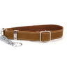 Martingale Earth Brown Leather Dog Collar