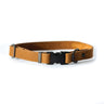 Sport Style Earth Brown Leather Dog Collar