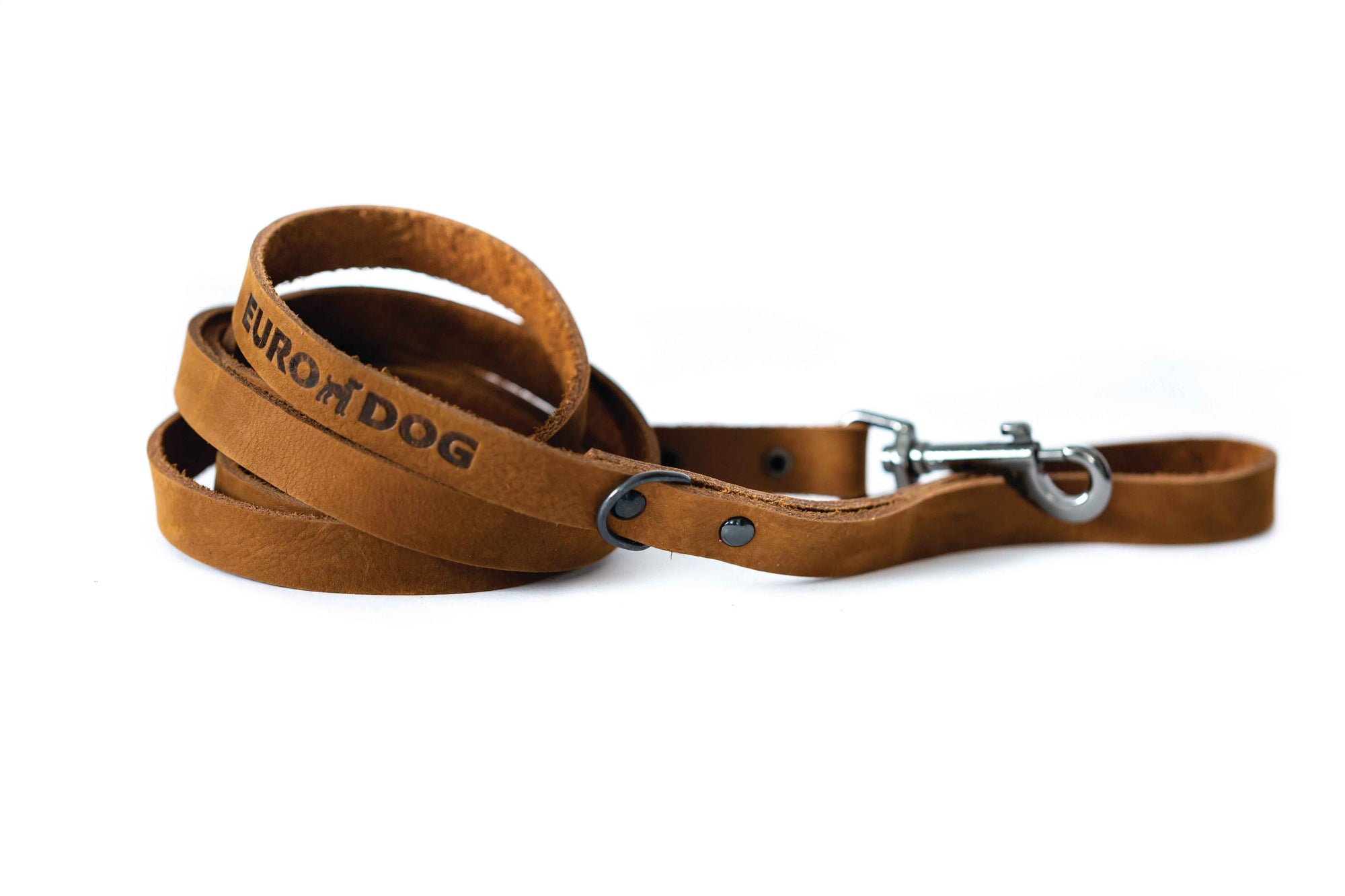 Euro-Dog Sport Leather Dog Leash