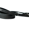Sport Style Midnight Black Leather Leash