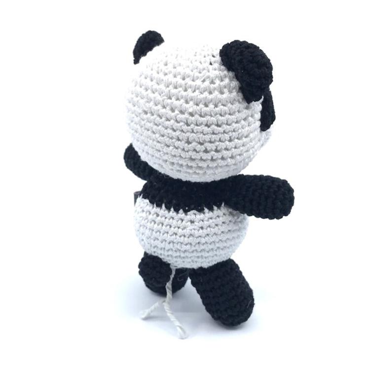 DOGO Panda Crochet Dog Toy