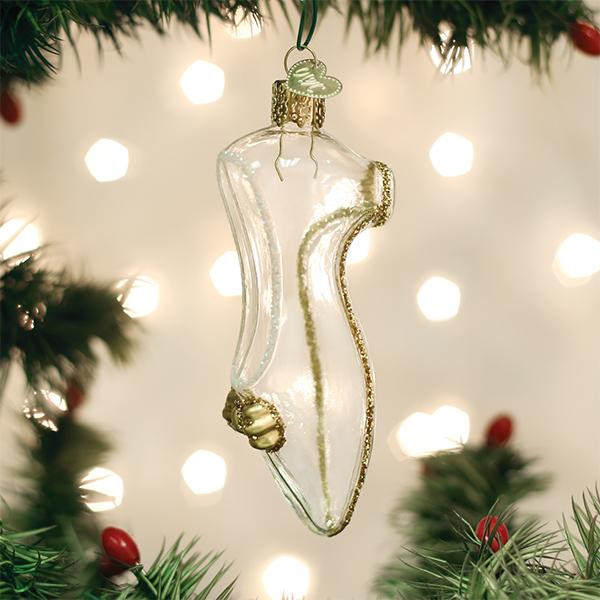 Old World Christmas: Cinderellas Slipper Christmas Ornament