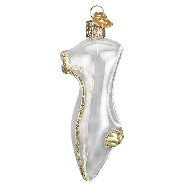Old World Christmas: Cinderellas Slipper Christmas Ornament