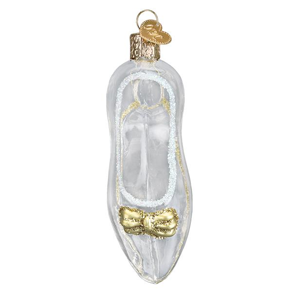Old World Christmas: Cinderellas Slipper Christmas Ornament