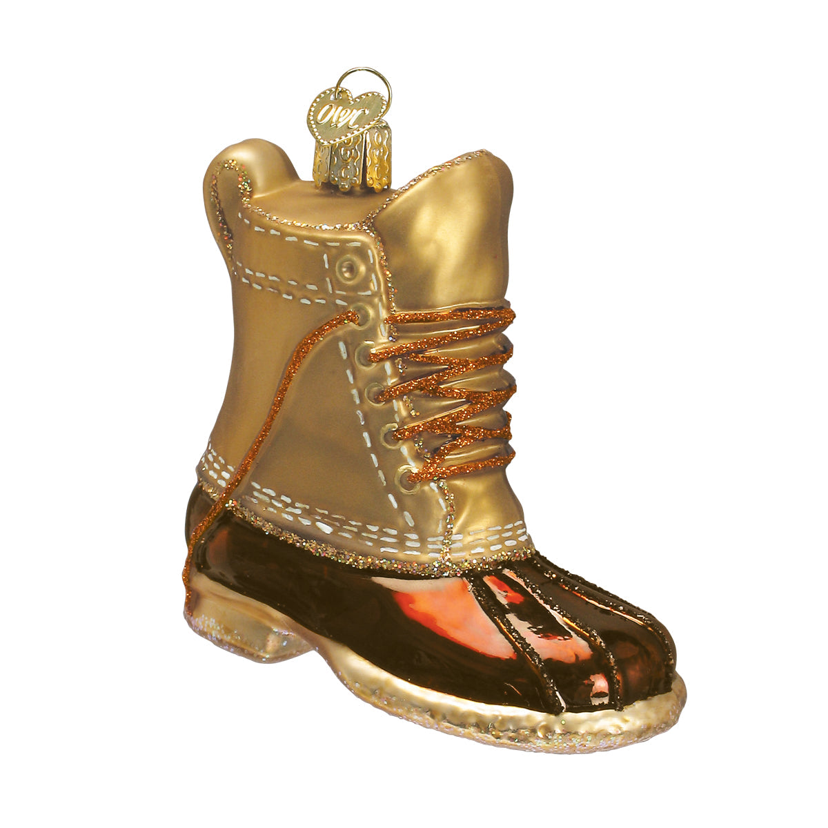 Old World Christmas: Field Boot Christmas Ornament