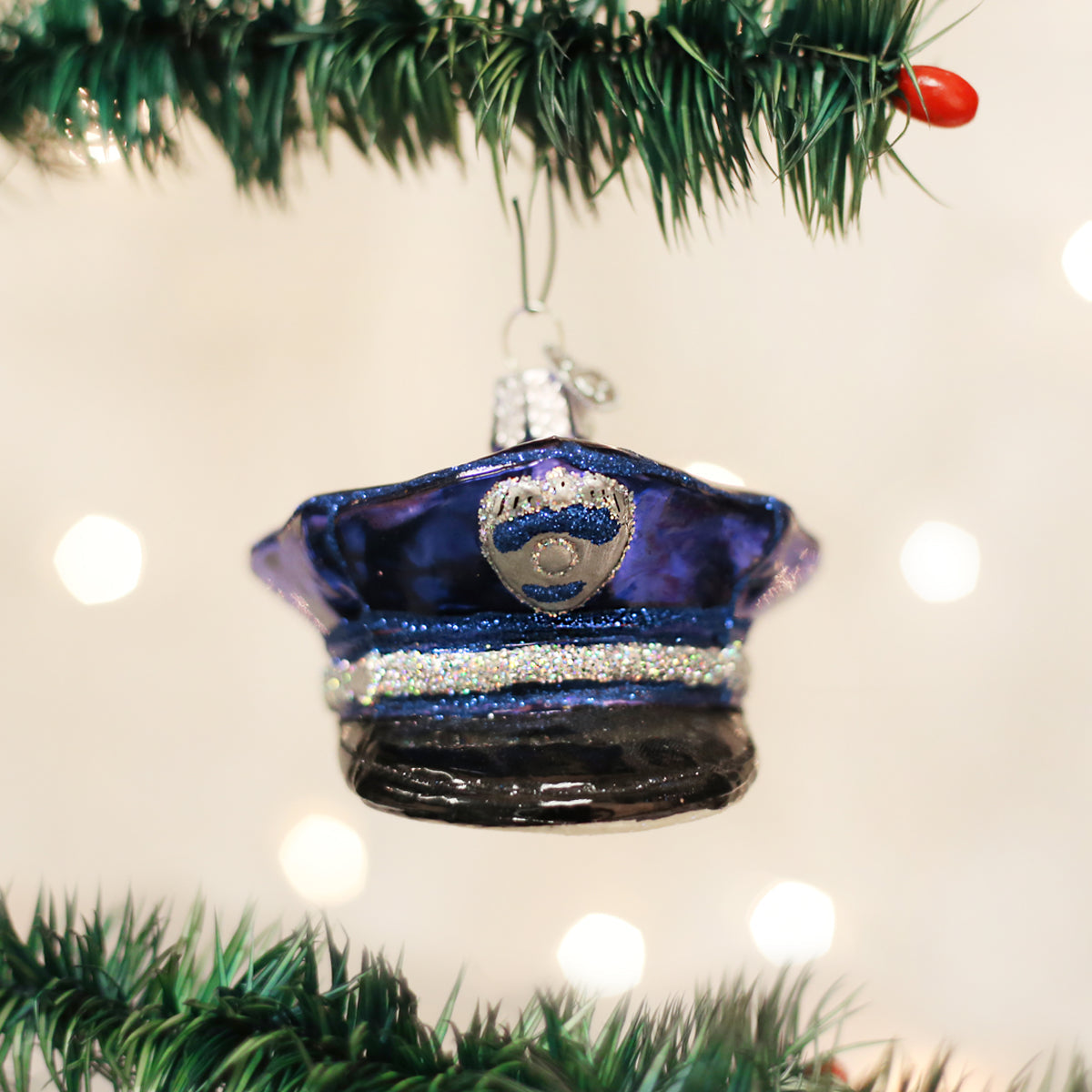 Police Officers Cap Ornament