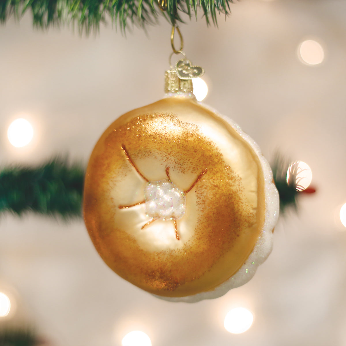 Old World Christmas: Bagel Christmas Ornament
