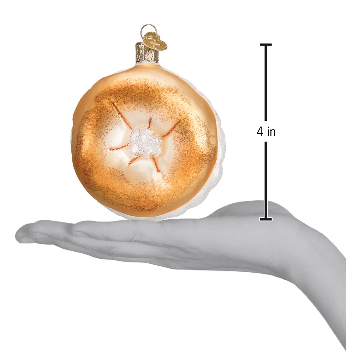 Old World Christmas: Bagel Christmas Ornament