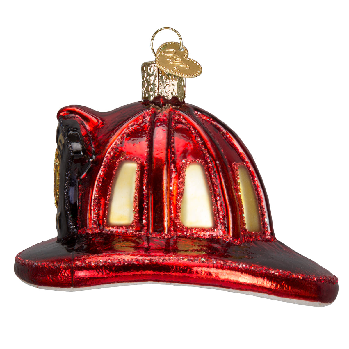 Firemans Helmet Ornament