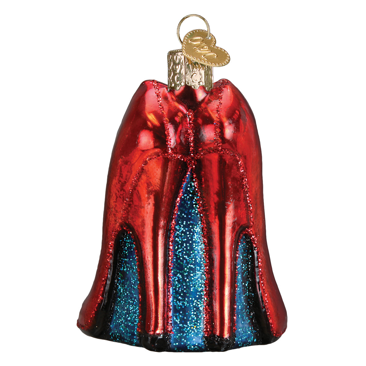 Old World Christmas: Glamour Heels Christmas Ornament