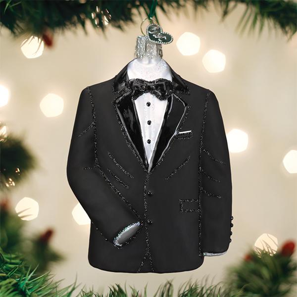 Old World Christmas: Tuxedo Christmas Ornament