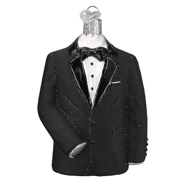 Old World Christmas: Tuxedo Christmas Ornament