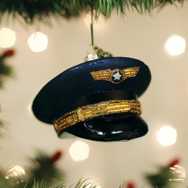 Pilots Cap Ornament