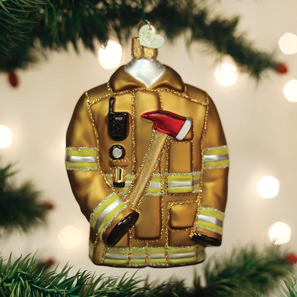 Firefighters Coat Ornament