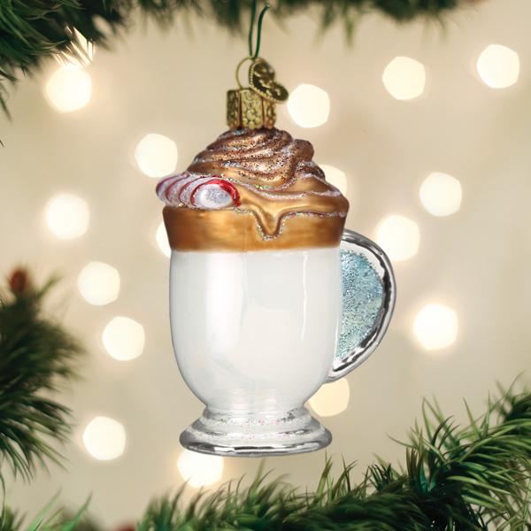 Old World Christmas: Whipped Coffee Christmas Ornament