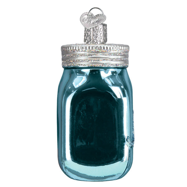 Old World Christmas: Mason Jar Christmas Ornament