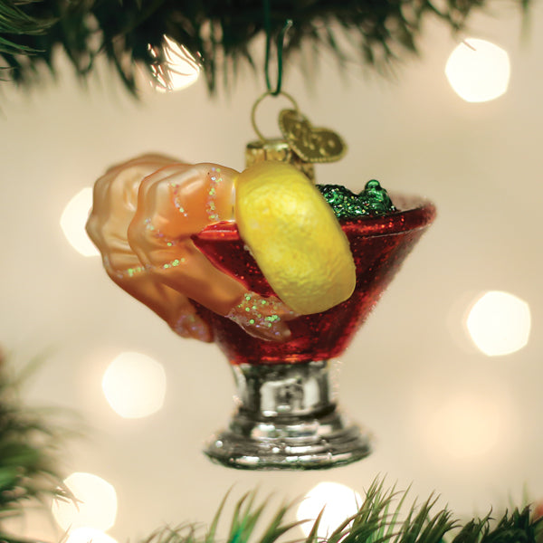 Shrimp Cocktail Ornament