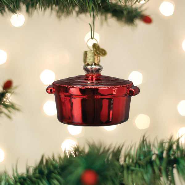 Old World Christmas: Dutch Oven Christmas Ornament