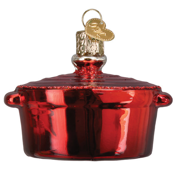 Old World Christmas: Dutch Oven Christmas Ornament