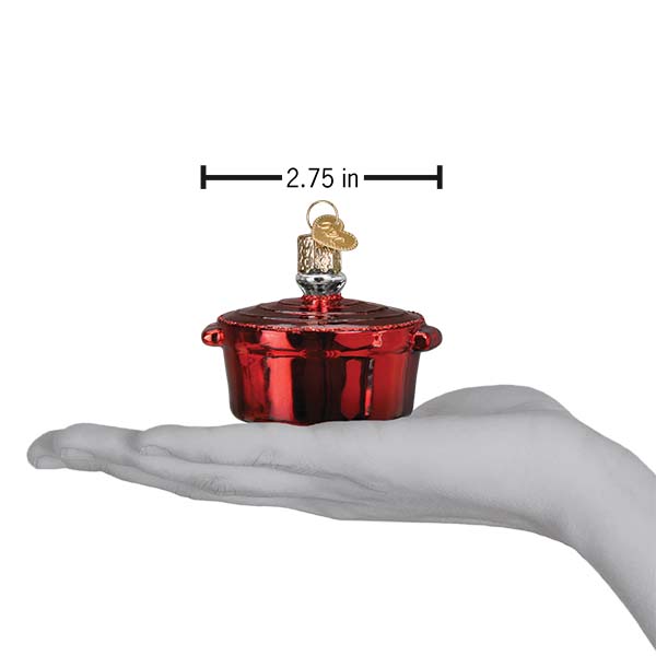 Old World Christmas: Dutch Oven Christmas Ornament
