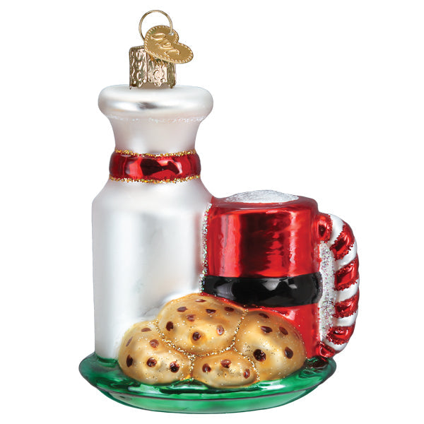 Santas Milk & Cookies Ornament
