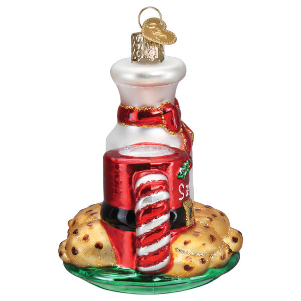 Santas Milk & Cookies Ornament