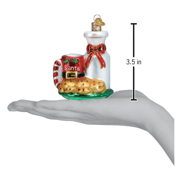Santas Milk & Cookies Ornament
