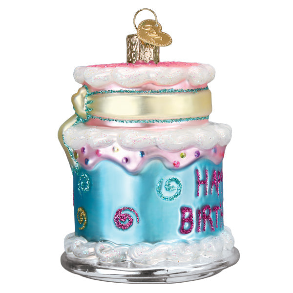 Happy Birthday Cake Ornament