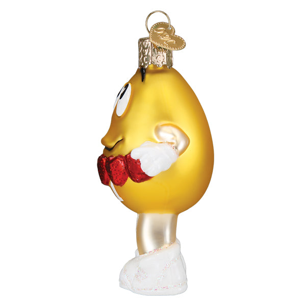 M&MS Yellow Love You Ornament