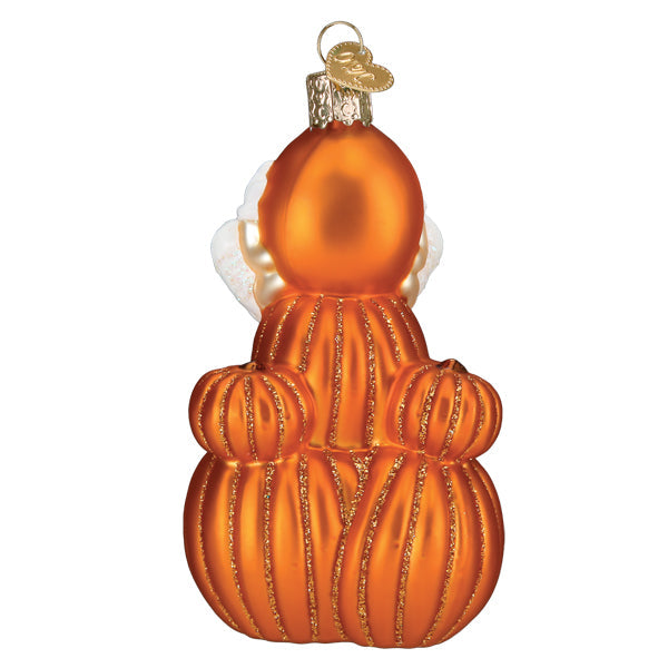 M&MS Orange Autumn Ornament