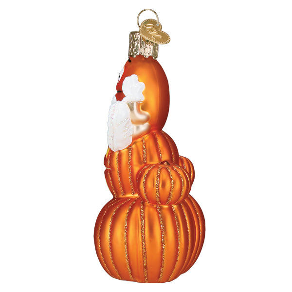 M&MS Orange Autumn Ornament