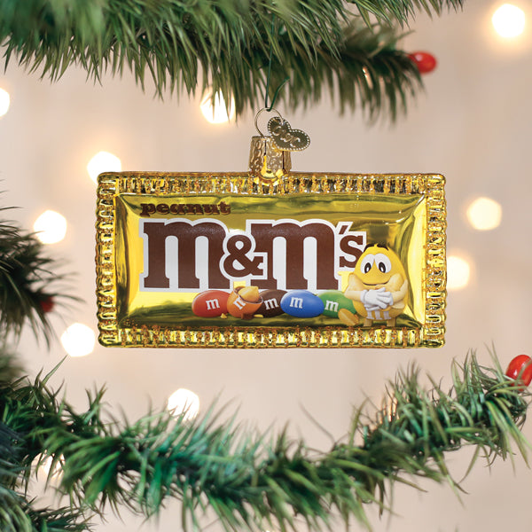 Peanut M&MS Ornament