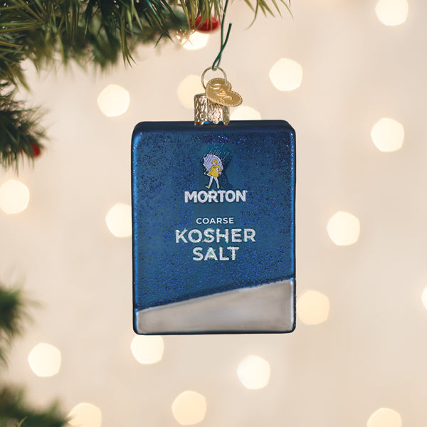 Morton Kosher Salt Box Ornament - HT Animal Supply