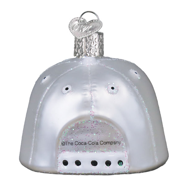 Old World Christmas: Diet Coke Baseball Cap Christmas Ornament