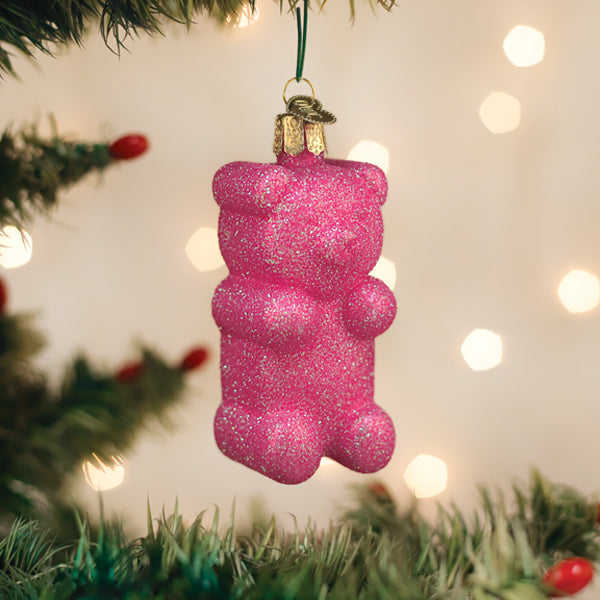 Glistening Jelly Bear Ornament 