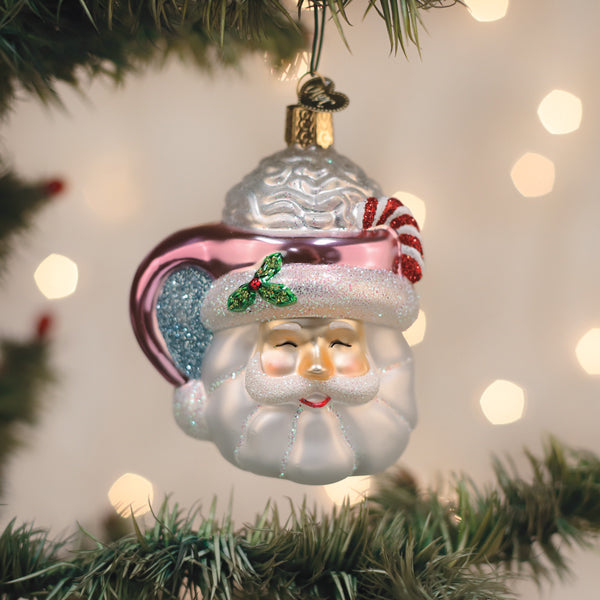 Papa Noel Mug Ornament - HT Animal Supply