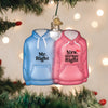 Mr. & Mrs. Hoodies Ornament