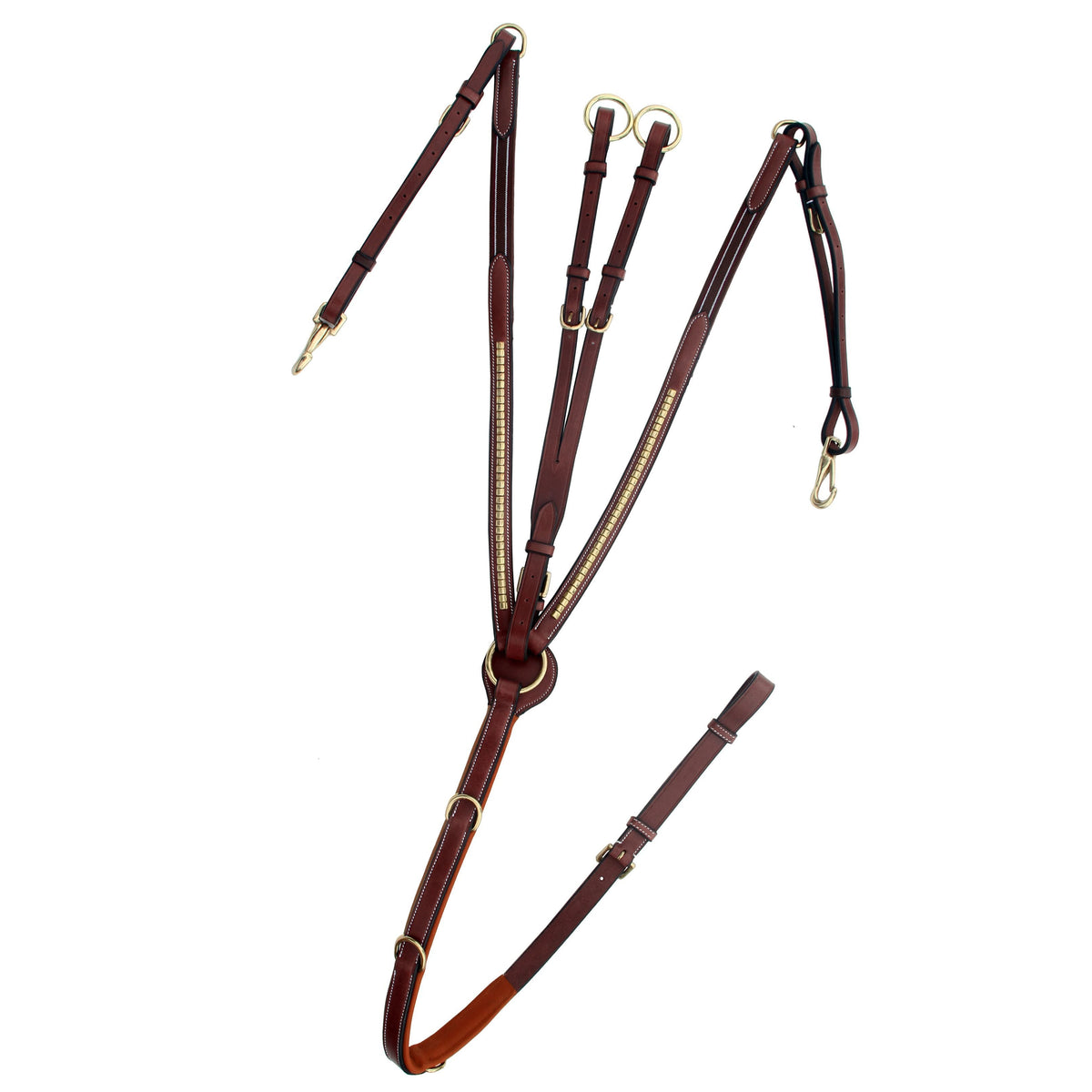 ExionPro Brass Clincher Breastplate - HT Animal Supply