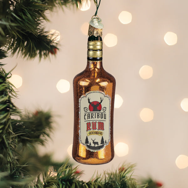 Rum Bottle Ornament - HT Animal Supply