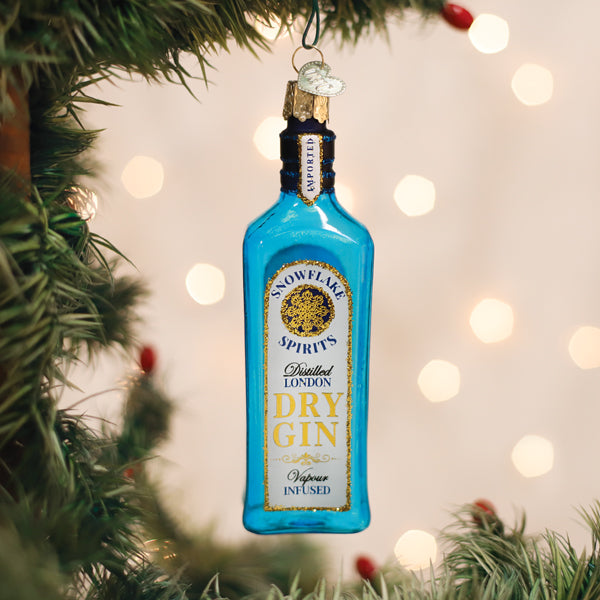 Gin Bottle Ornament - HT Animal Supply