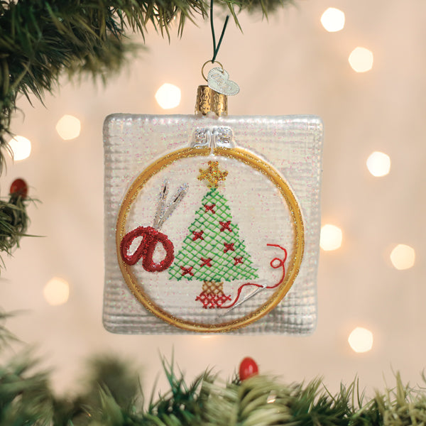 Christmas Cross Stitch Ornament - HT Animal Supply